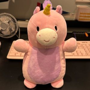10 inch Squishmallows Hug Mees Unicorn like new without tags